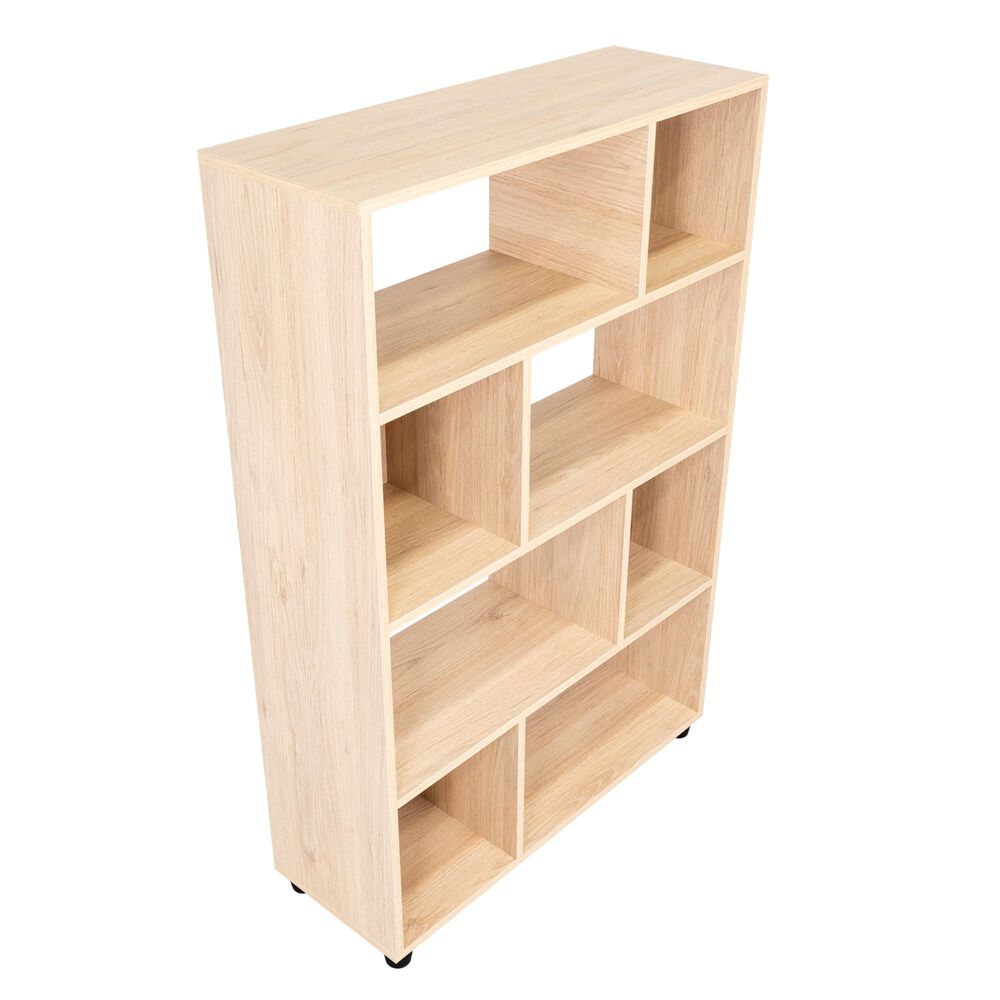 Mueble Biblioteca Organizadora 80,1x122,2x28,8 Cm Caf&eacute; Claro image number 4.0