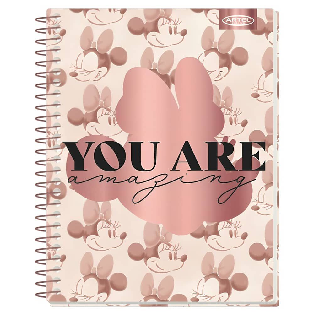 Pack 4pcs Cuadernos Especial 150hj Minnie Gold Rose Artel image number 2.0