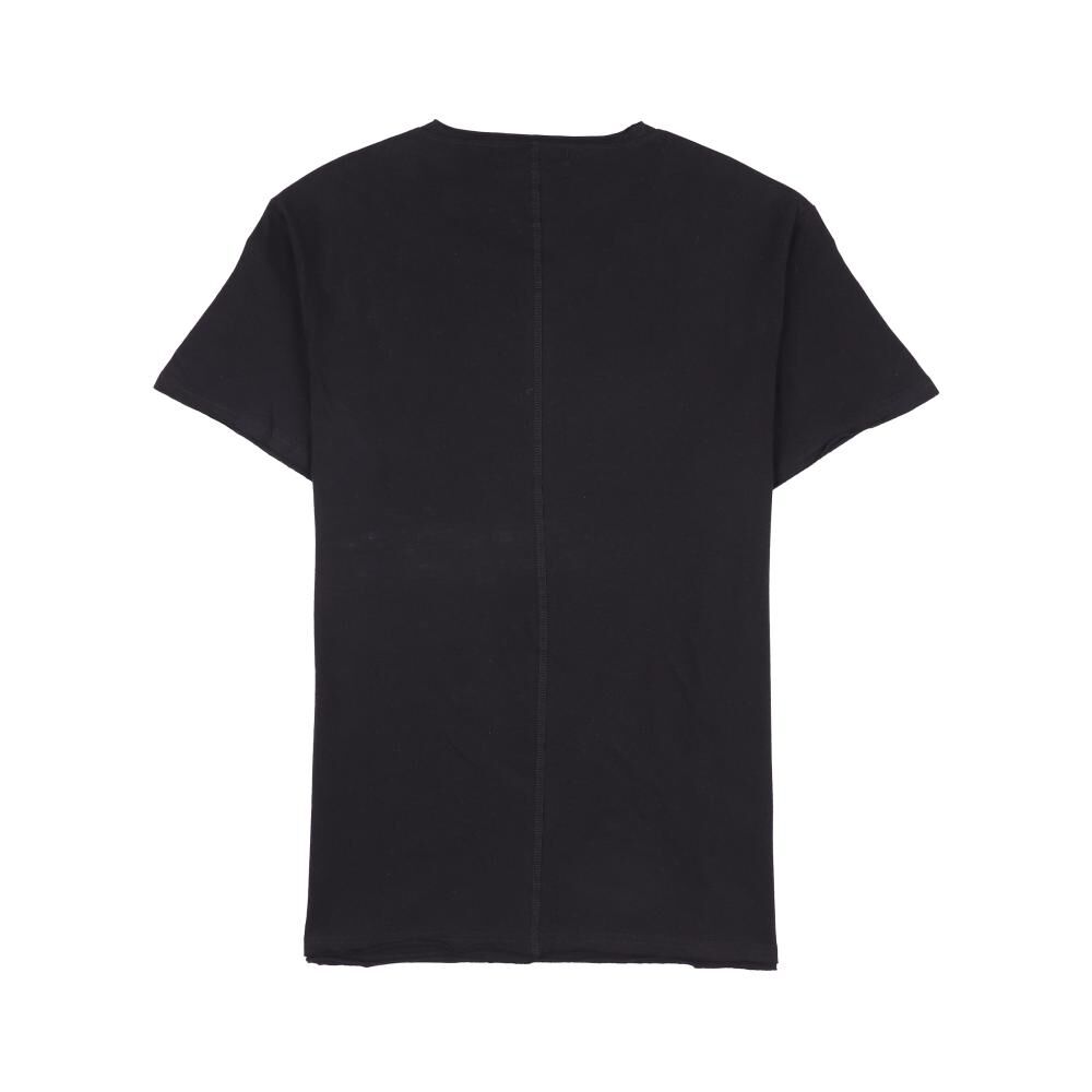 Polera Lisa Slim Fit Manga Corta Cuello Redondo Hombre Rolly Go image number 1.0