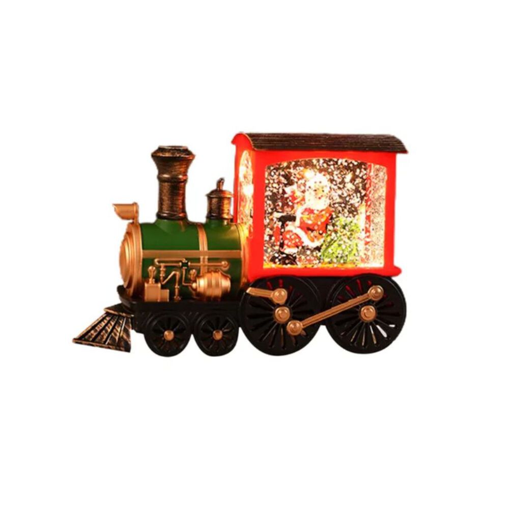 Adornos Navide&ntilde;os Tren M&aacute;gico De Navidad Santa Viejo Pascua image number 4.0