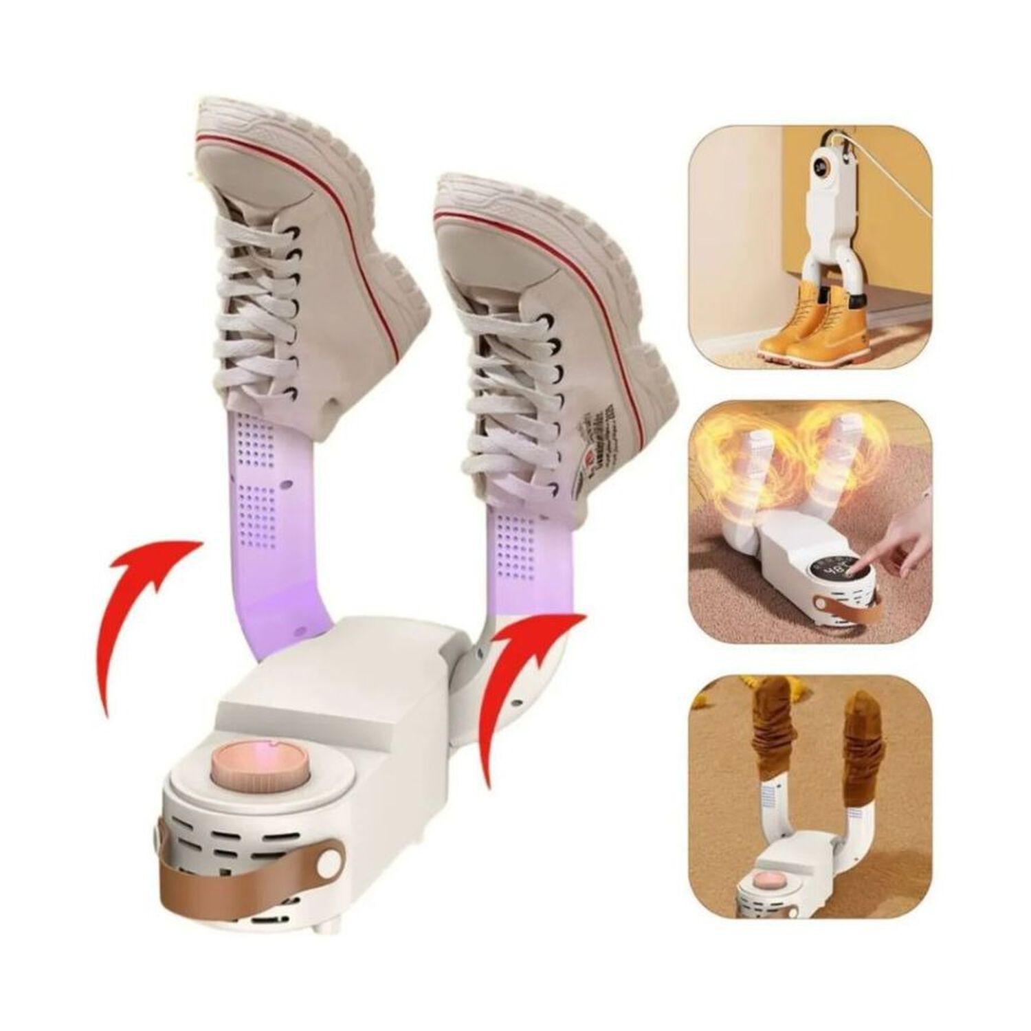 Secador De Zapatos Electrico Plegable Desodorizador 360 image number 3.0