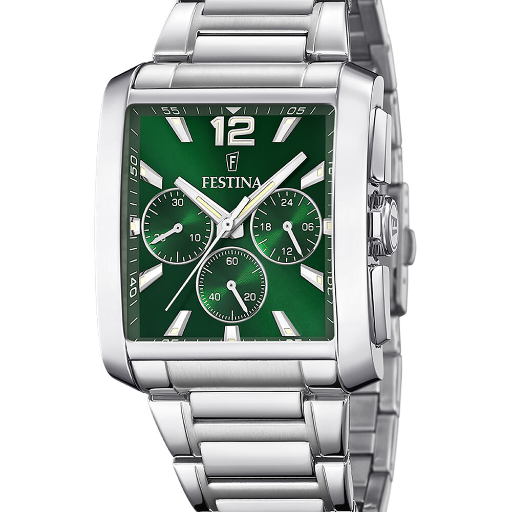 Reloj F20635/3 Festina Verde Hombre Timeless Chronograph image number 0.0