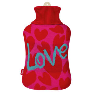 Guatero Thermicachile 2 Lt Tejido Love&corazones