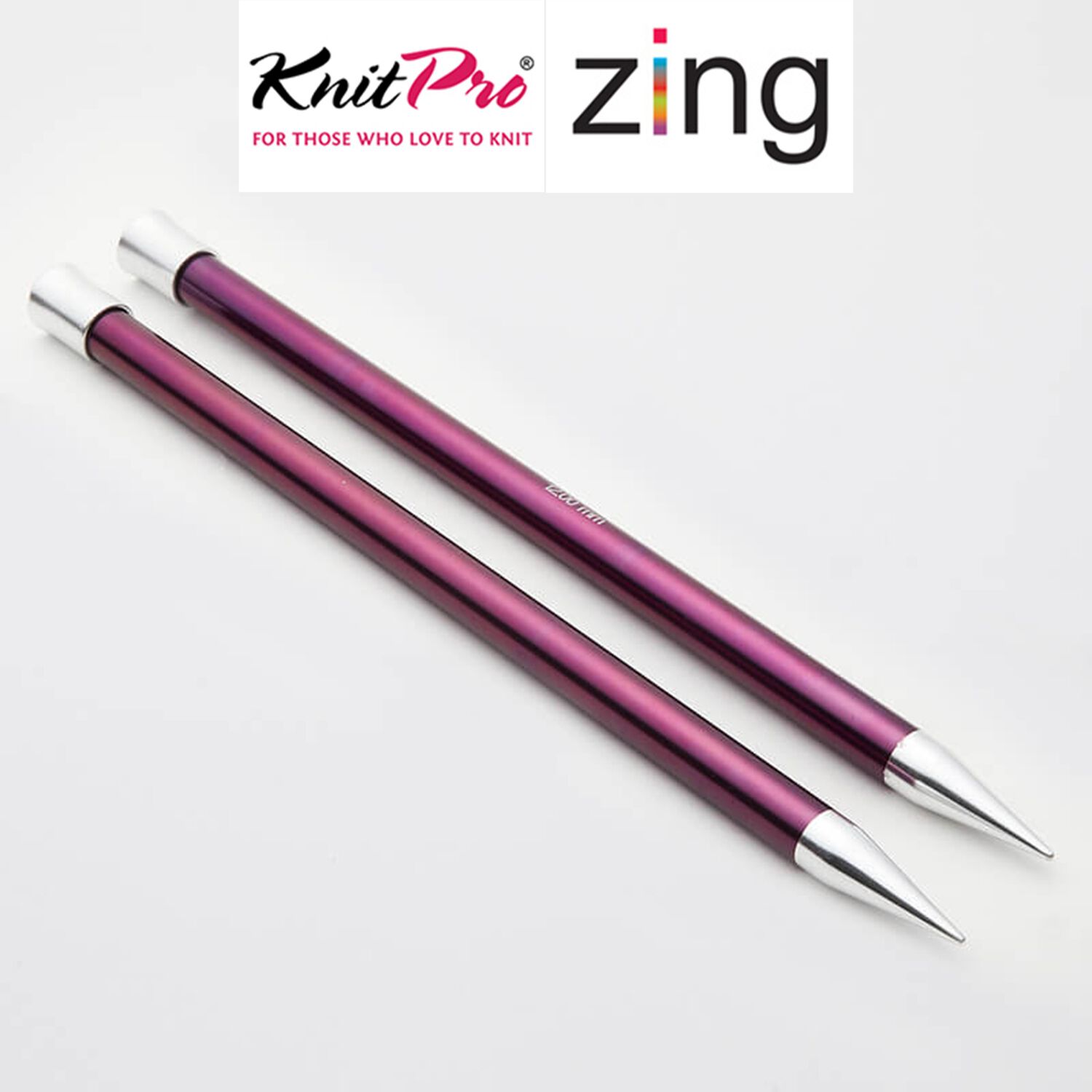Palillo Recto 12mm Knit Pro Zing 35cm image number 0.0