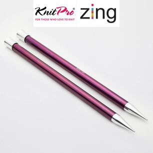 Palillo Recto 12mm Knit Pro Zing 35cm