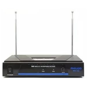 Microfono Inalambrico Vhf Negro Wm700