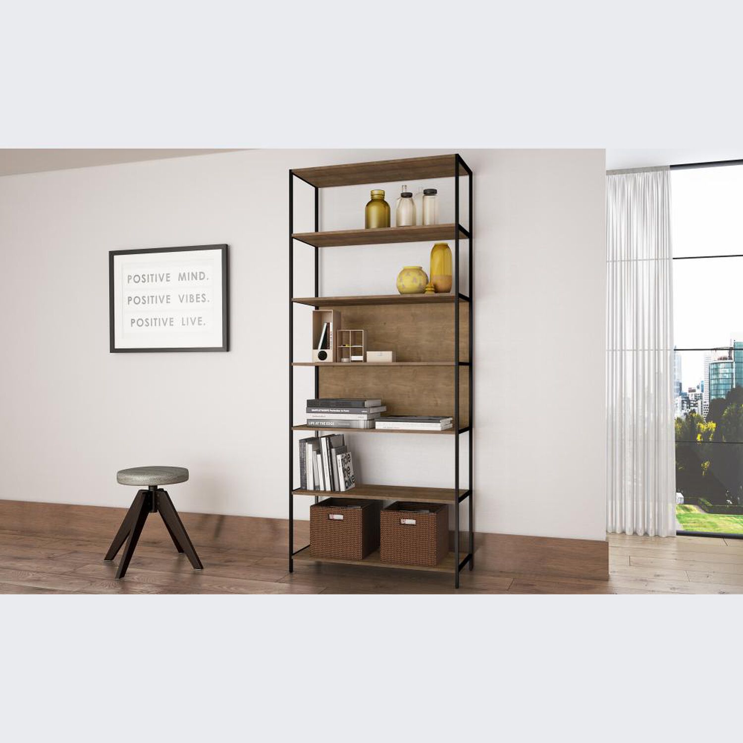 Estante Casaideal Steel Quadra image number 1.0