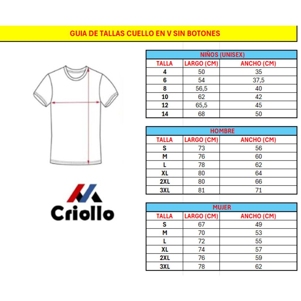 Polera Manga Corta La Vinotinto Soteldo image number 3.0