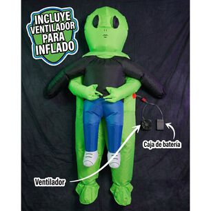 Disfraz Inflable Marciano Para Adulto Y Ni&ntilde;o