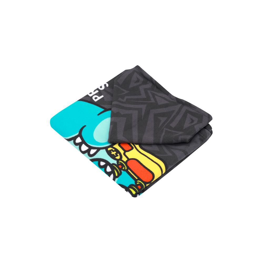 Toalla Playa Capucha Casaideal Kids Press / 60 X 120 Cm image number 5.0