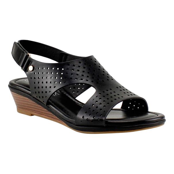 Sandalia Mujer New Walk H3t9397-4 Negro