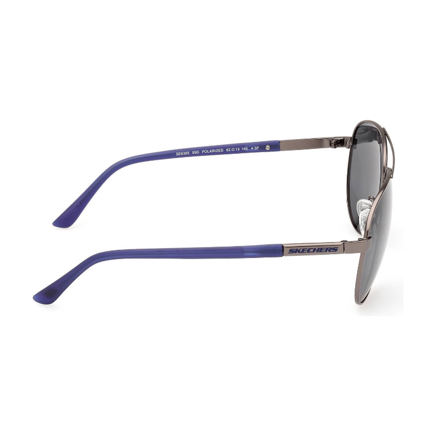 Lentes De Sol Gris Mate Polarizados Skechers image number 6.0