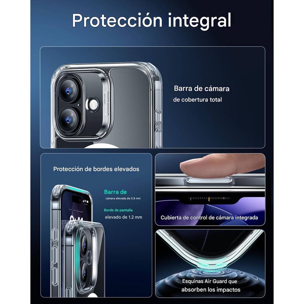 Para Iphone 17 - Pack: Carcasa Magsafe + Vidrio Templado image number 3.0