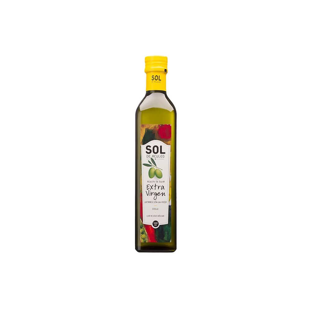 Aceite De Oliva Extra Virgen Sol De Aculeo Blend 4 X 500 Ml image number 1.0