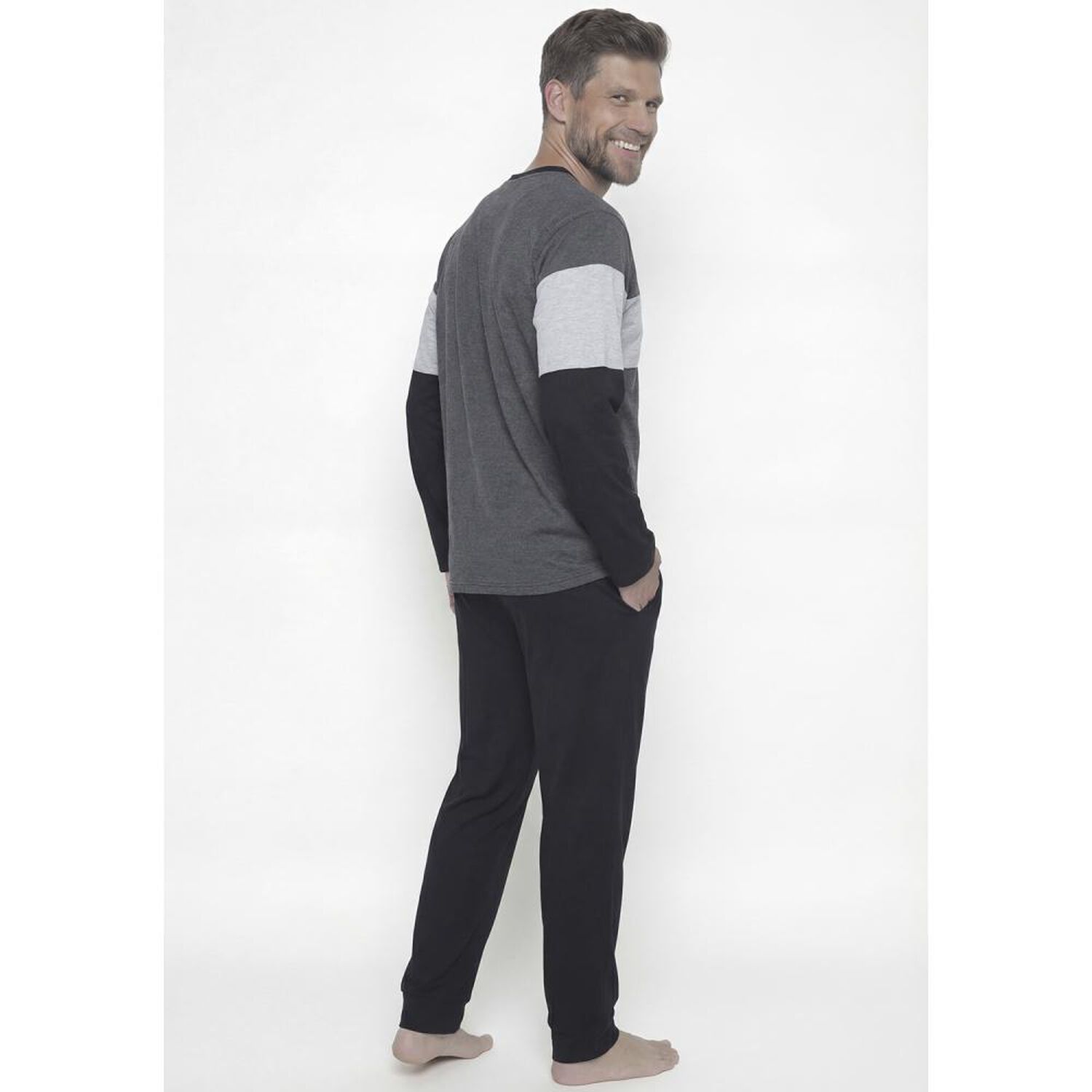 Pijama Hombre Largo Kayser image number 1.0