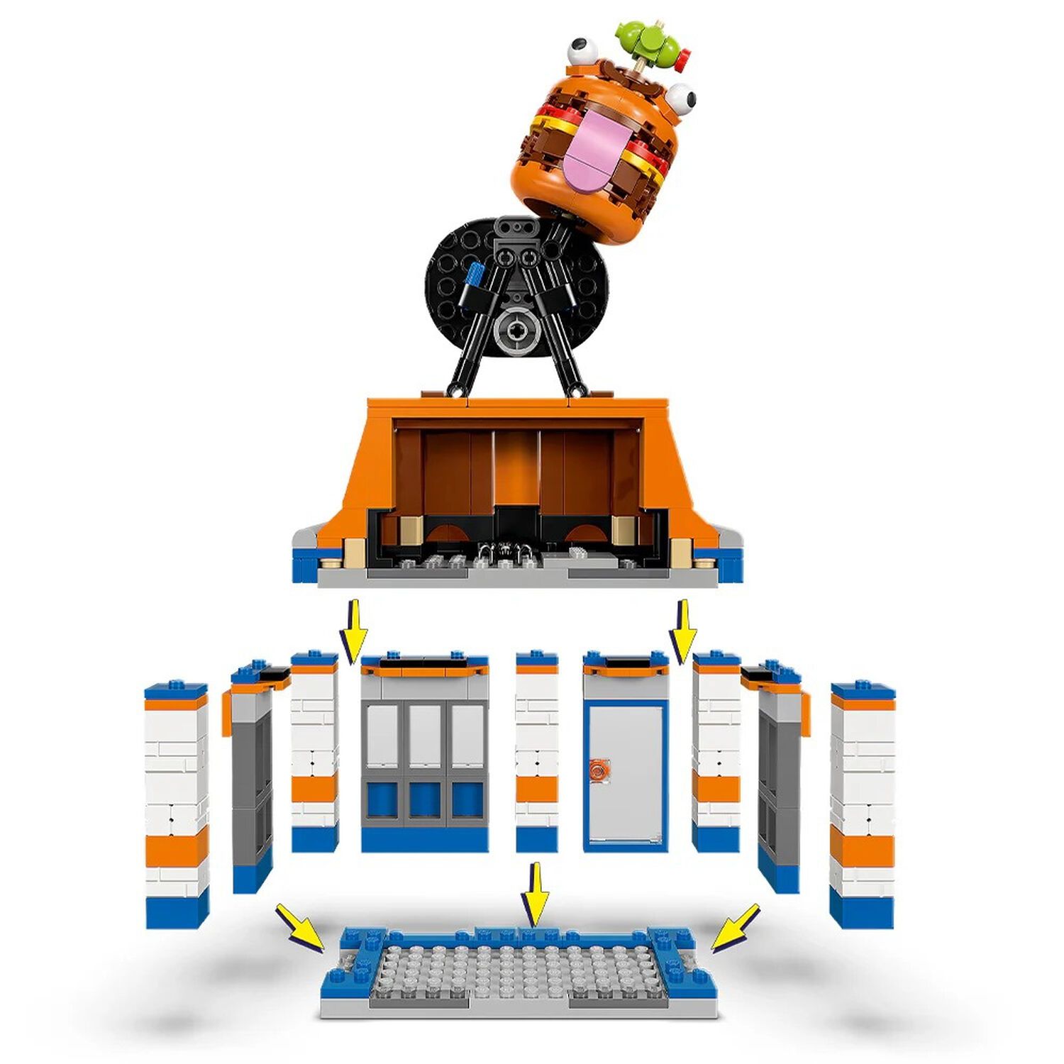 Lego Fortnite - Restaurante Hamburrrguesa - 77076 image number 2.0
