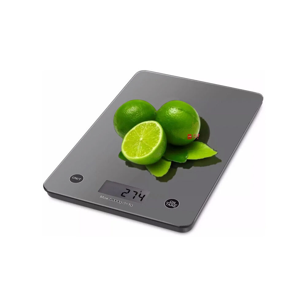 Pesa Gramera De Cocina Digital Capacidad 5kg Color Gris - Ps image number 1.0
