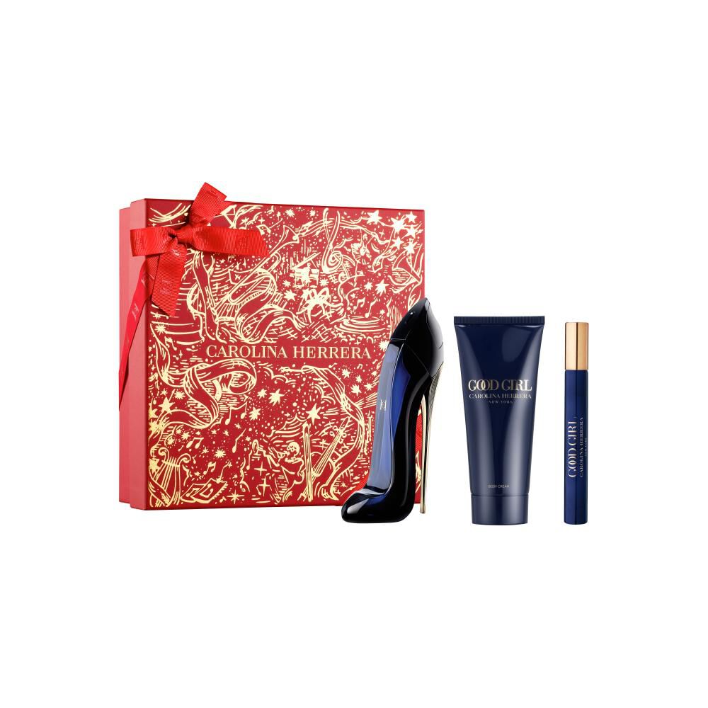 Set De Perfumería Carolina Herrera Mujer Estuche Good Girl Eau De Parfum 80 Ml + Loción Corporal 100 Ml + Eau De Parfum 10 Ml image number 0.0