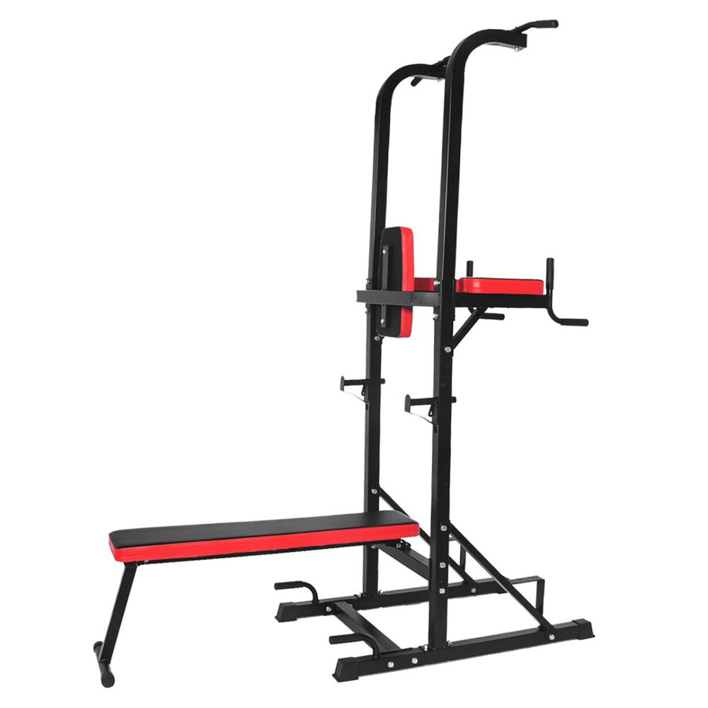 M&aacute;quina - Estaci&oacute;n Dominadas Paralelas Multifunci&oacute;n Pro Con Banca image number 3.0