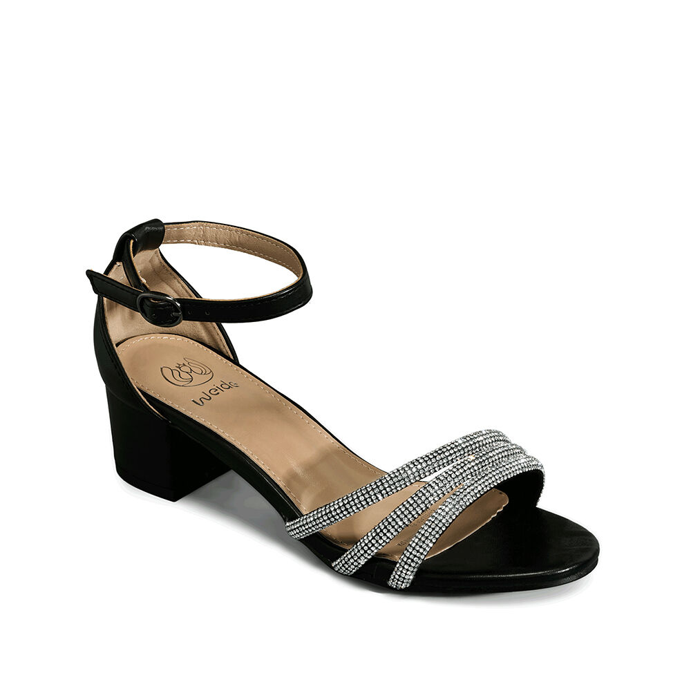 Sandalia Taco Grueso Elegante Moda Mujer Weide Gh175 image number 0.0