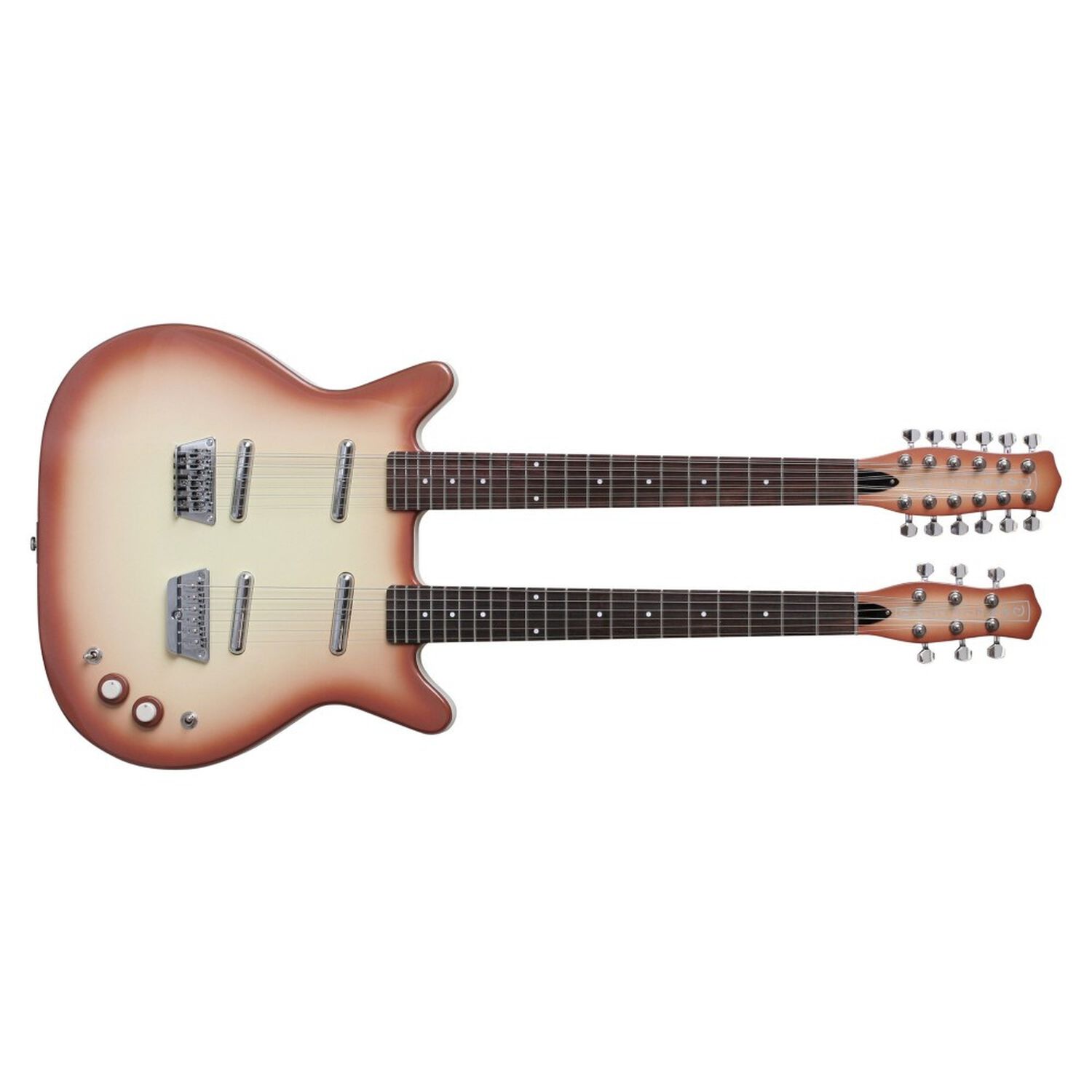Guitarra El&eacute;ctrica Danelectro Doble 6/12 Dbn 612 Cob image number 1.0