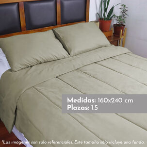 Plumón Liso Colors 1.5 Plazas