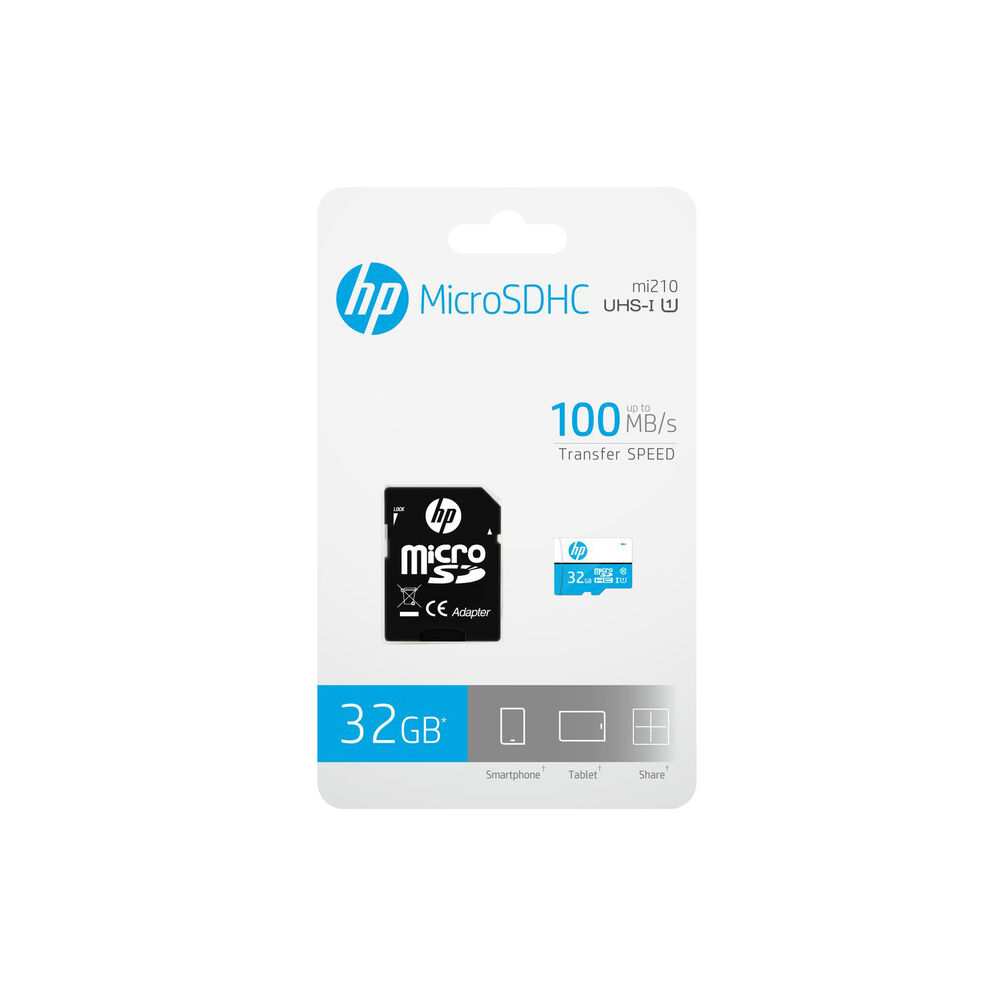 Memoria Micro Sd Hc 32gb Class 10 Hp - Ps image number 0.0