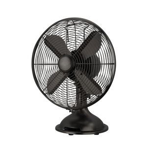 Ventilador De Mesa Retro Sumo Vm30 12" Negro