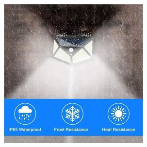 Foco Solar Led Exterior Sensor Movimiento Recargable Irm