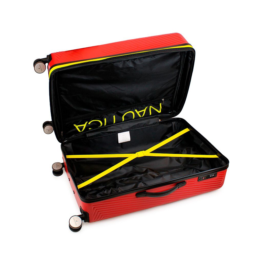 Pack 2 Maletas Nautica M+l Bahamas 20kg Y 23kg Roja image number 1.0