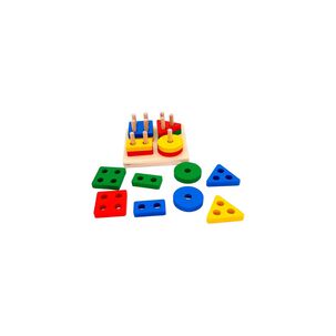 Juguete De Encaje Con Dificultad Did&aacute;ctico Montessori