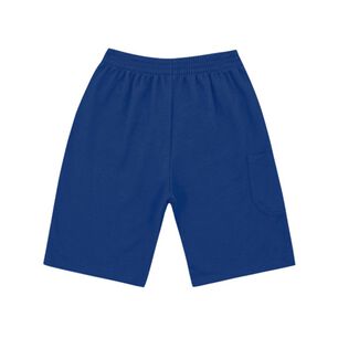 Short Azul Royal Algod&oacute;n Bolsillo