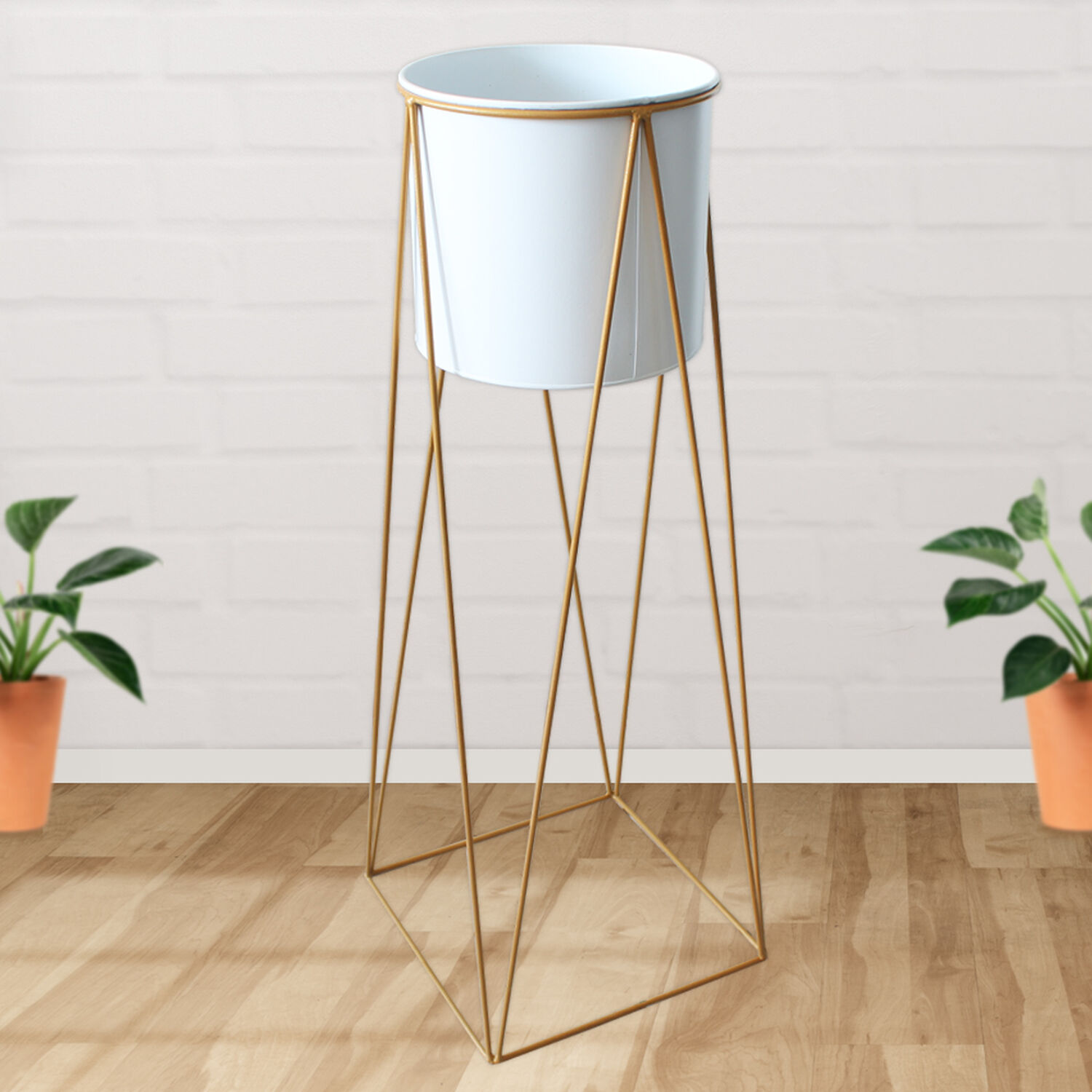 Maceta Macetero Pedestal Decorativo Grande image number 3.0