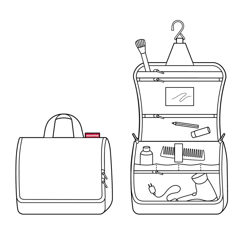 Neceser Para Colgar Toiletbag Xl - Leo Macchiato image number 4.0