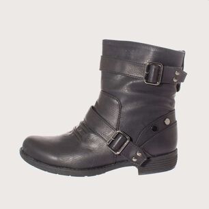 Bota Negro V&iacute;a Franca Art. 5go802black