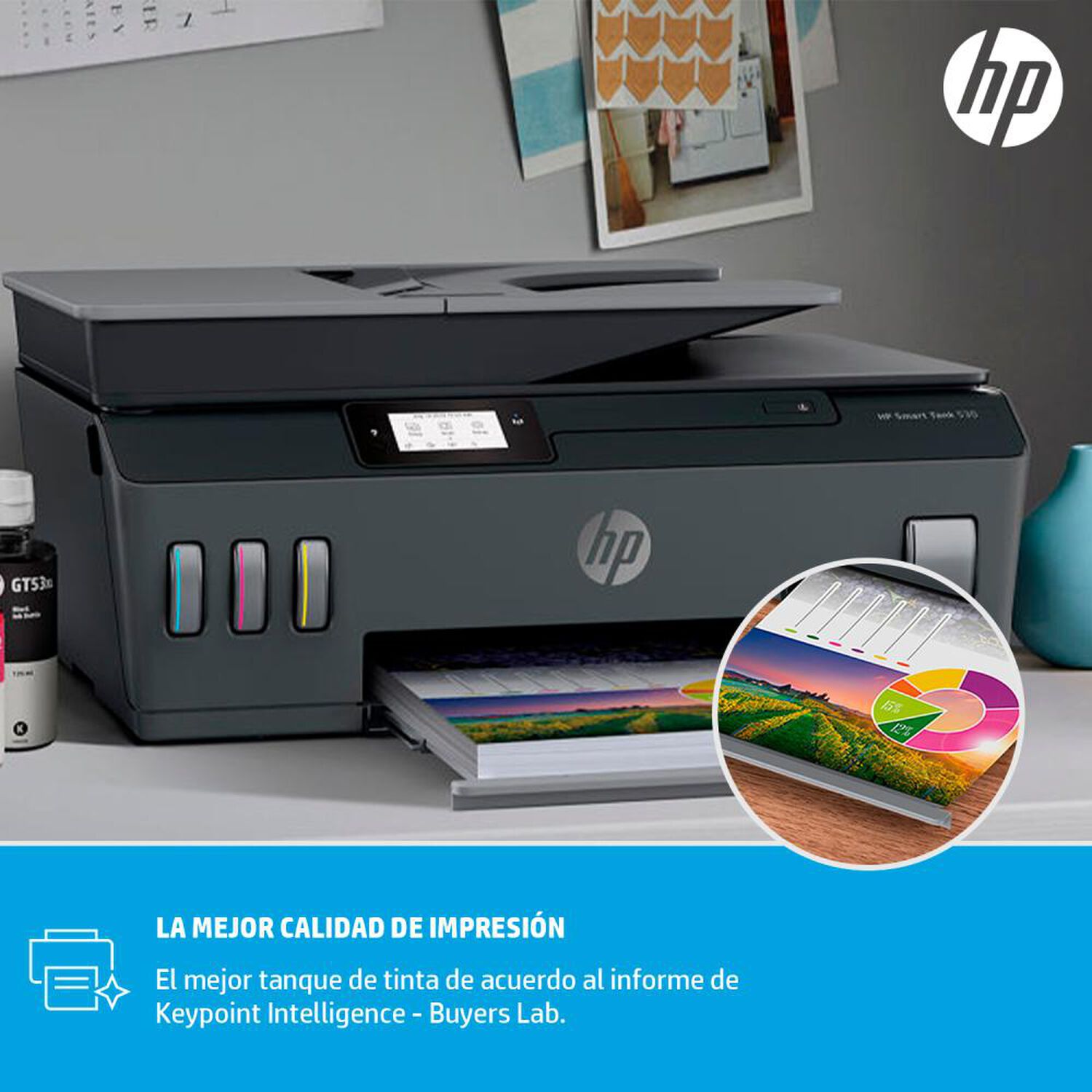 Impresora Multifuncional HP Smart Tank 530 image number 3.0