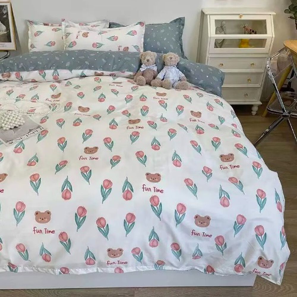 Juego Funda De Plum&oacute;n + Sabana 200 Hilos King image number 0.0