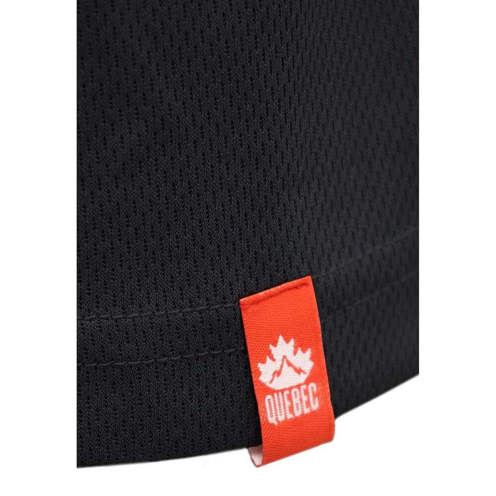 Polera Cooldry Quebec Manga Corta Mujer Black image number 3.0