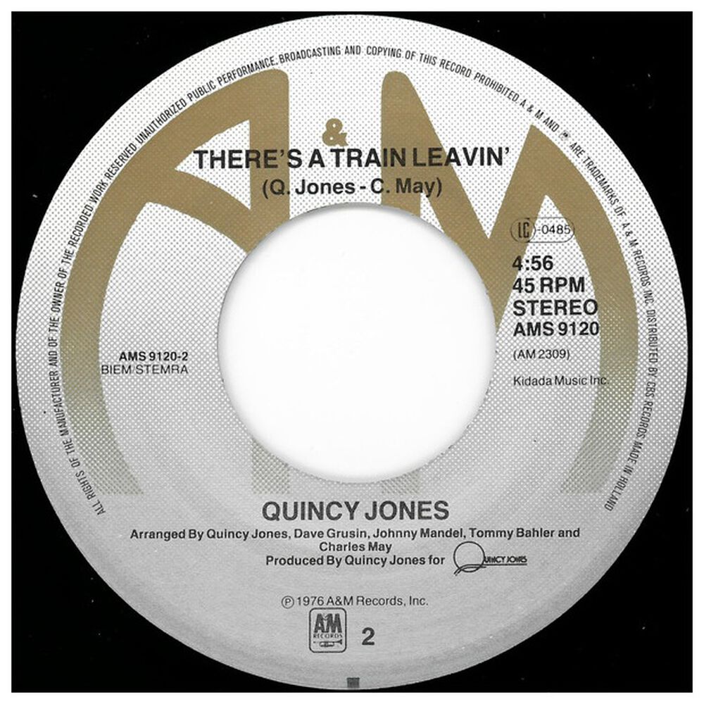 Quincy Jones - Ai No Corrida | 7" Single Usado image number 3.0