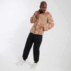 Polerón Deportivo Bloque Color Cuello Alto Hombre Wetland