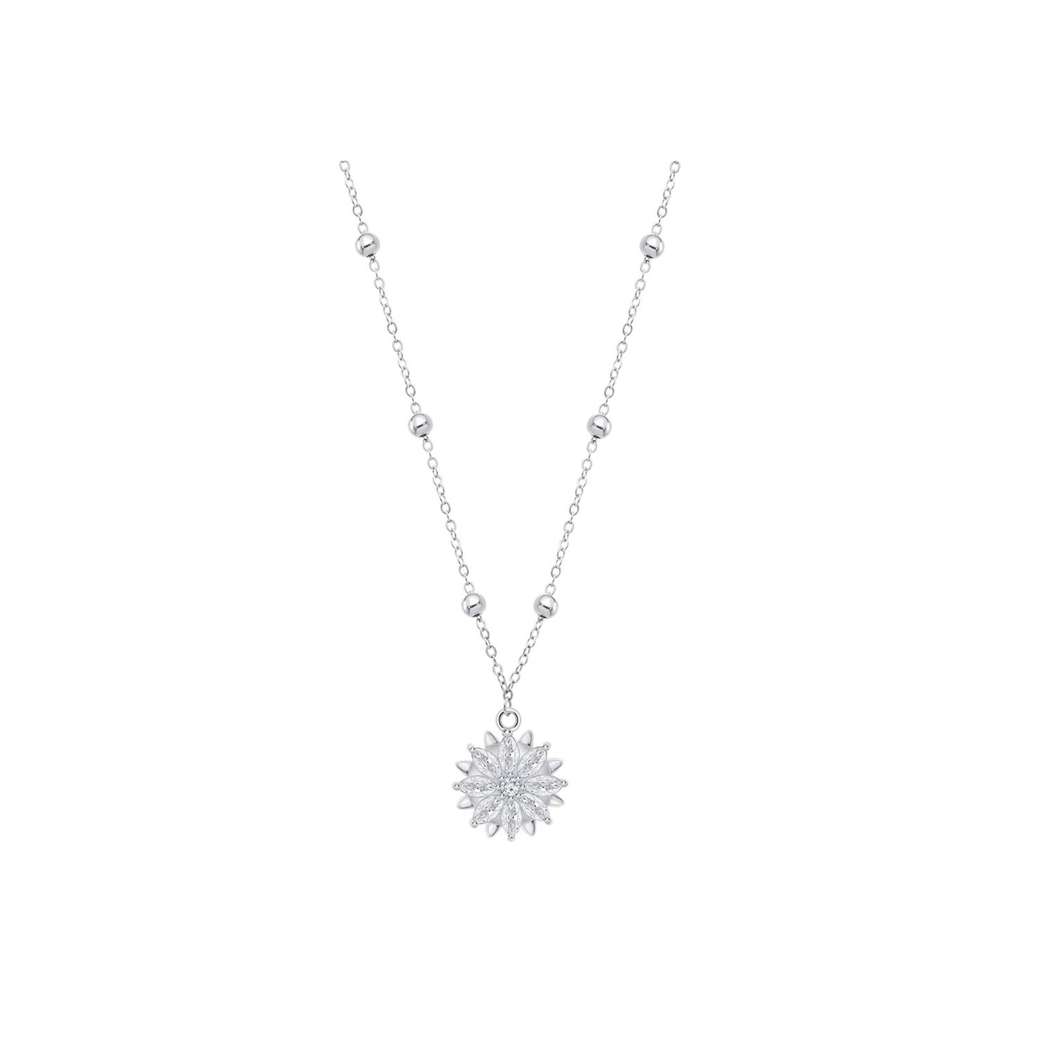 Collar Lp3827-1/1 Lotus Silver Mujer Fantasy image number 0.0