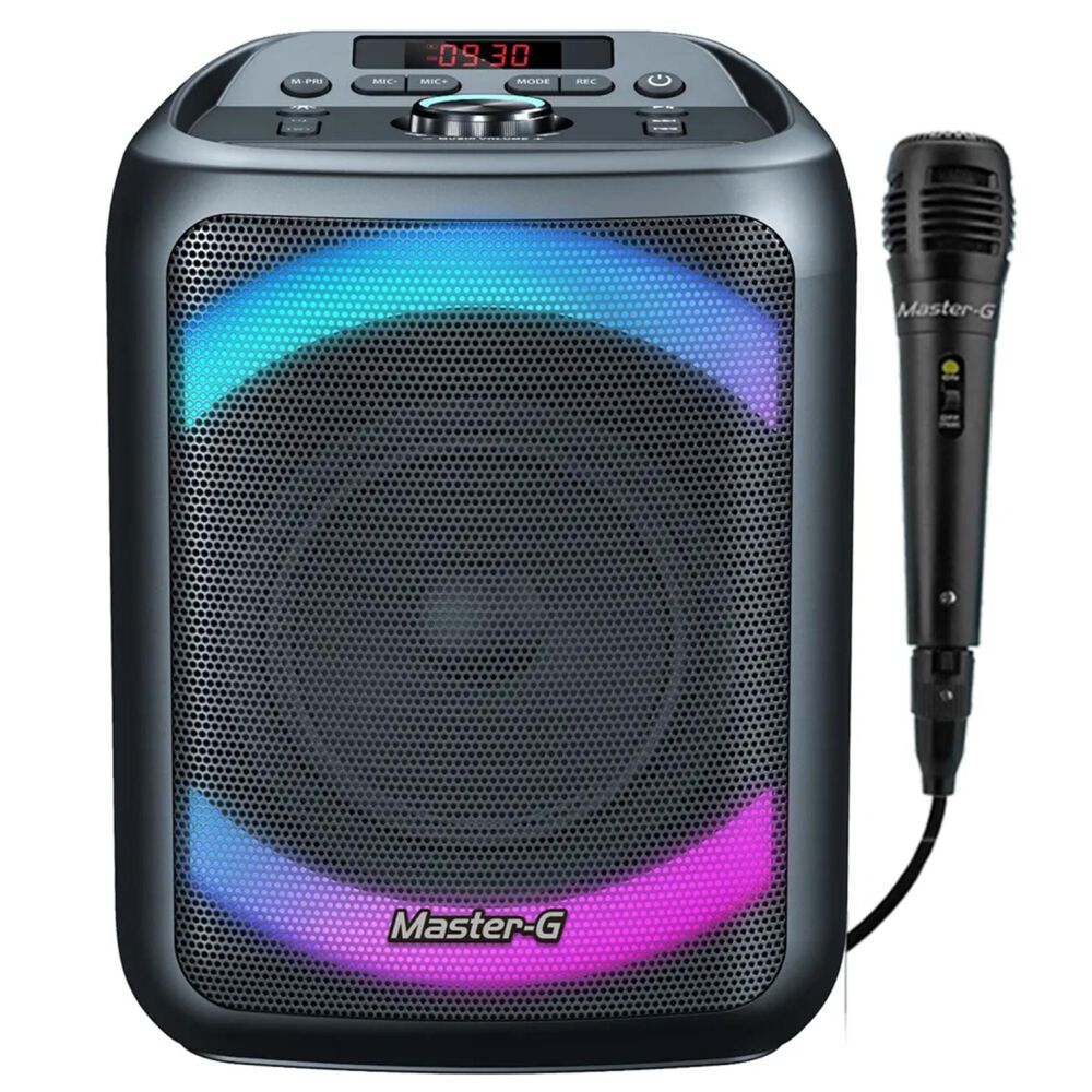 Parlante Bluetooth Portatil 15w Karaoke Led Cypher image number 1.0