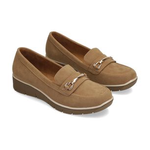 Mocas&iacute;n Mujer Lesage Camel