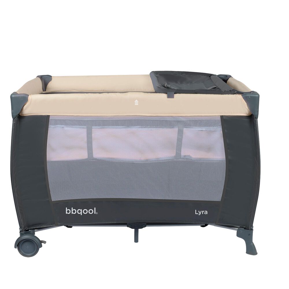 Cuna Playard Lyra Beige + Colch&oacute;n De Espuma image number 3.0