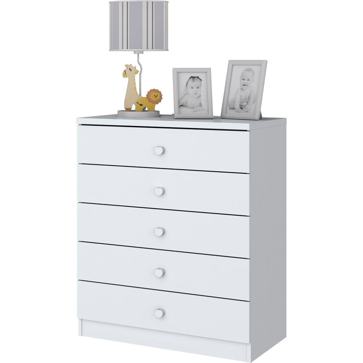Comoda Home Mobili Tazajal / 5 Cajones image number 0.0