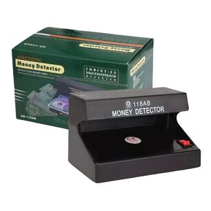 Detector De Billetes Falsos Luz Ultravioleta Seguridad