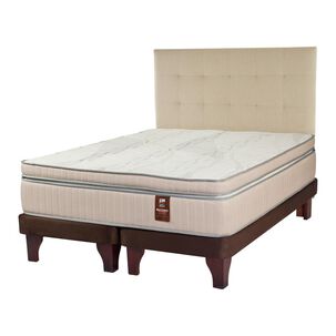 Cama Europea Flex Máximo Cobre / Super King / Base Dividida  + Respaldo