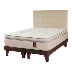 Cama Europea Flex M&aacute;ximo Cobre / Super King / Base Dividida  + Respaldo