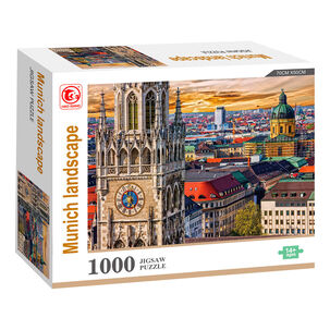 Puzzle 1000 Piezas Paisajes 23x19 Cm Múnich