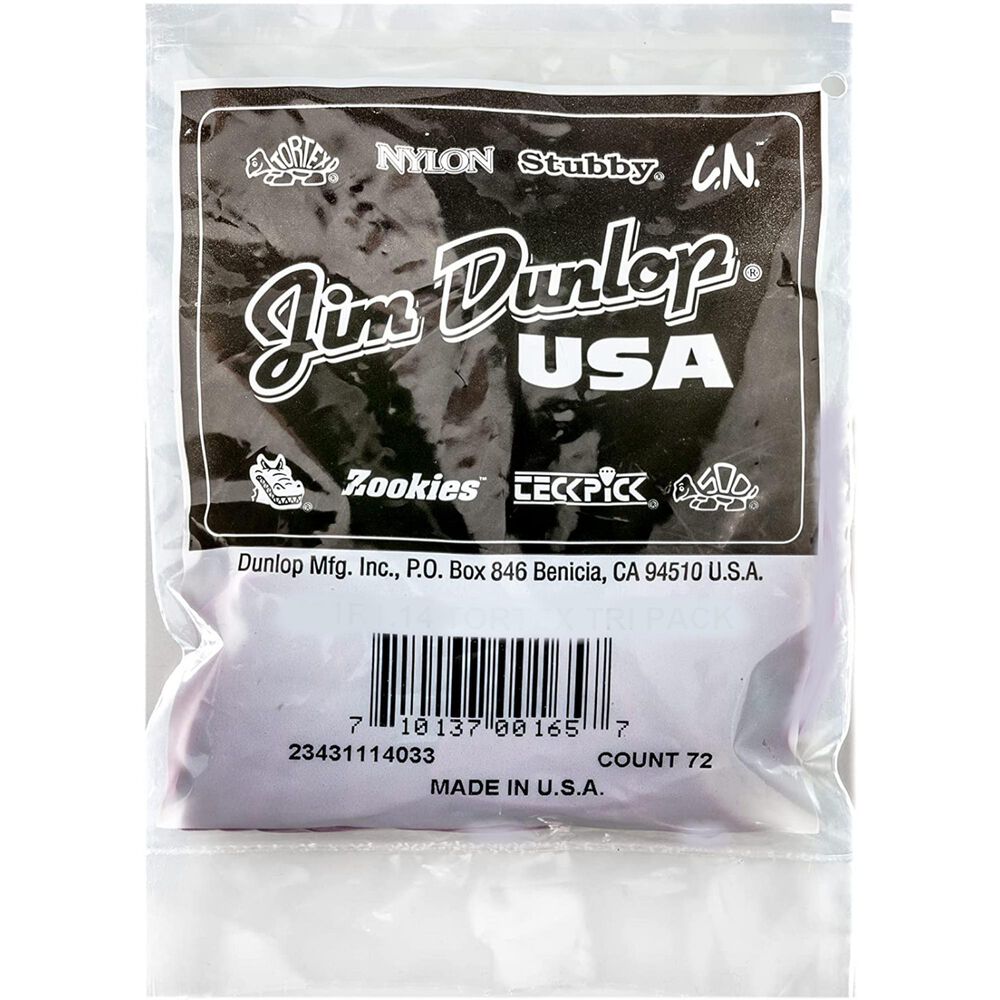 U&ntilde;etas Dunlop Tortex Triangle 431r 0.88 Bolsa 72un image number 2.0